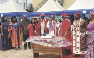 Archbishop Ibezim with other dignitaries at the event