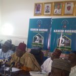 Chaidman and members of the Kanem Borno 2nd Annual General Conference Cultural Summit in Maiduguri on Wednesday