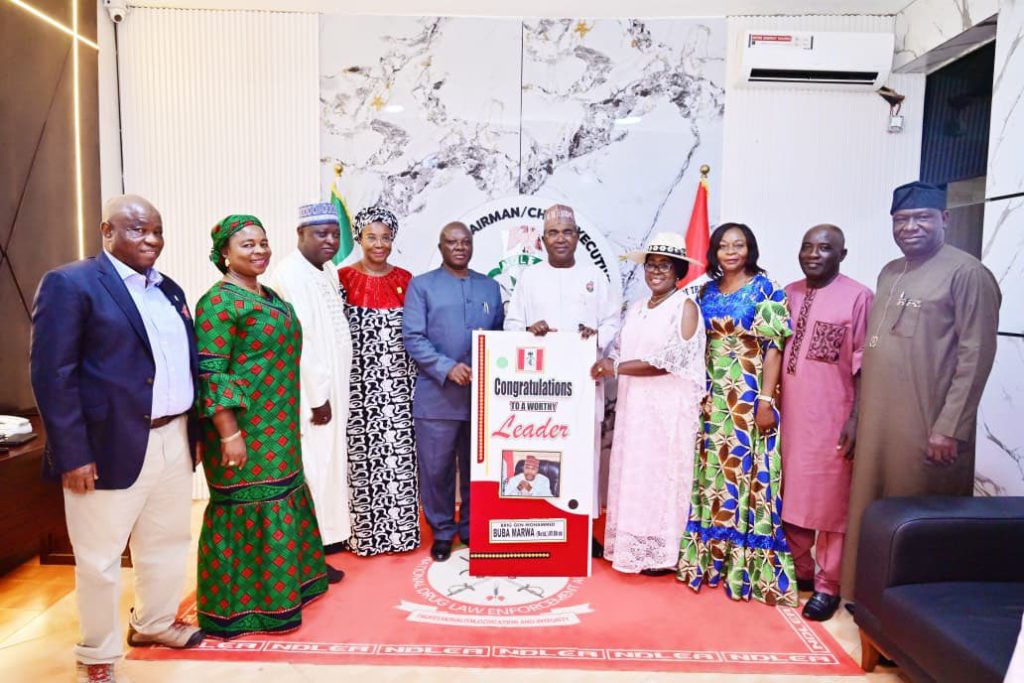 Retired NDLEA directors visit Marwa, pledge continued support for drug war