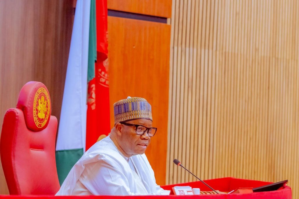 Senate President Godswill Akpabio