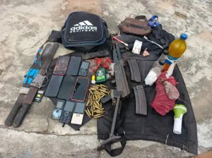 Delta police kill kidnap suspect, recover AK-47s, shotguns, pistols
