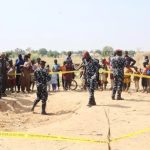 One strike hit a field near a village in Sokoto state