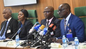 Pic 4 NCTC holds end of the year news conference in Abuja