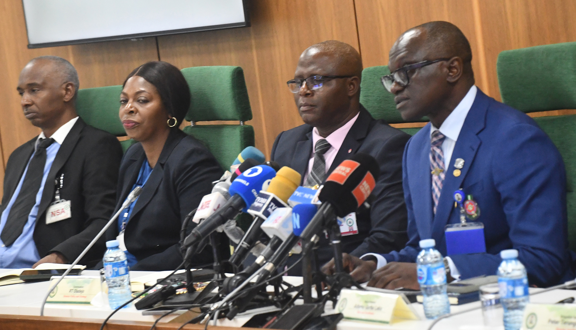 Pic 4 NCTC holds end of the year news conference in Abuja
