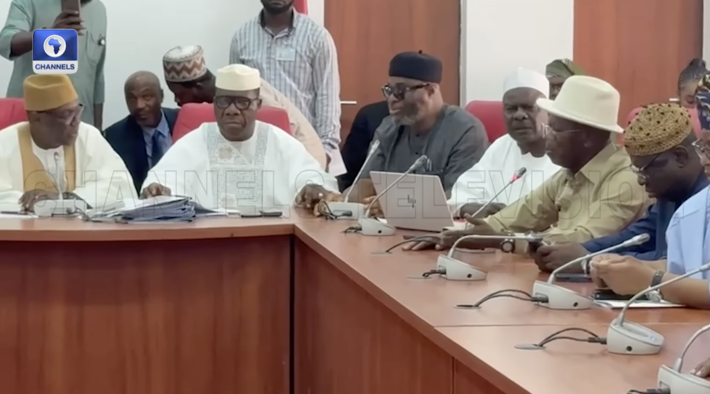Oshiomhole, Ndume clash over Reno Omokri’s nomination screening