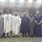Sunday Echono (left) Aminu Masari (right 4th) and other stakeholders at the meeting