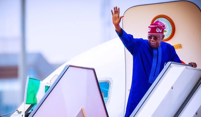Tinubu-Departs-jet-plane