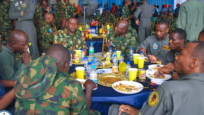 NAF resolute against criminals, says CAS Aneke at Christmas luncheon
