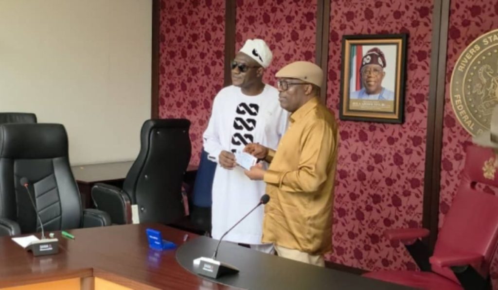 Fubara receives APC membership card
