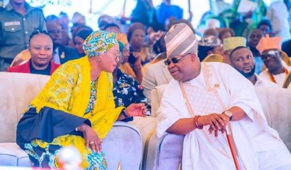 Remi Tinubu and Governor Ademola Adeleke