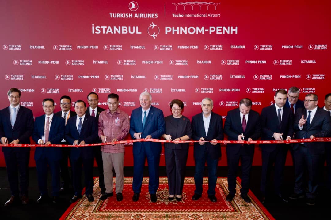 Turkish Airlines launches flights to Phnom Penh, Cambodia’s capital