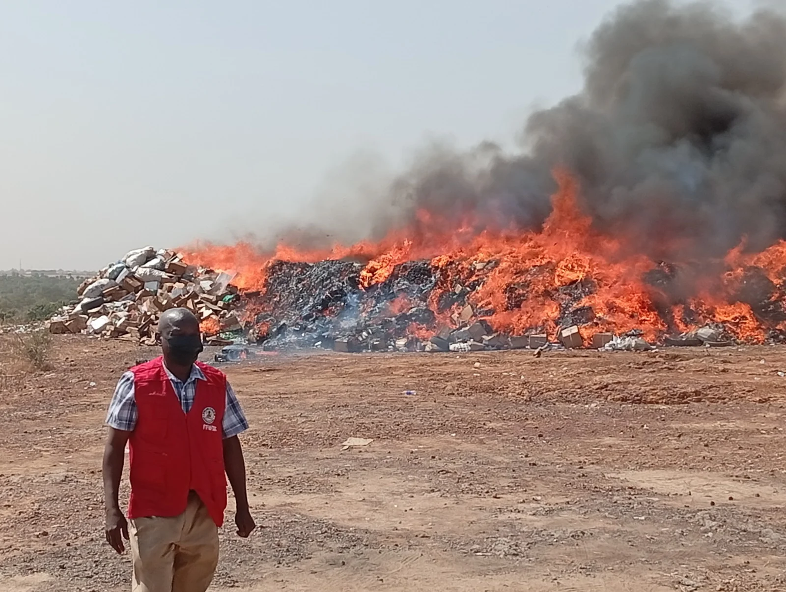 NAFDAC burns ₦10.19bn fake drugs and food items in Kano