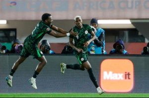 Super Eagles book Round of 16 spot, top Group C after narrow win over Tunisia