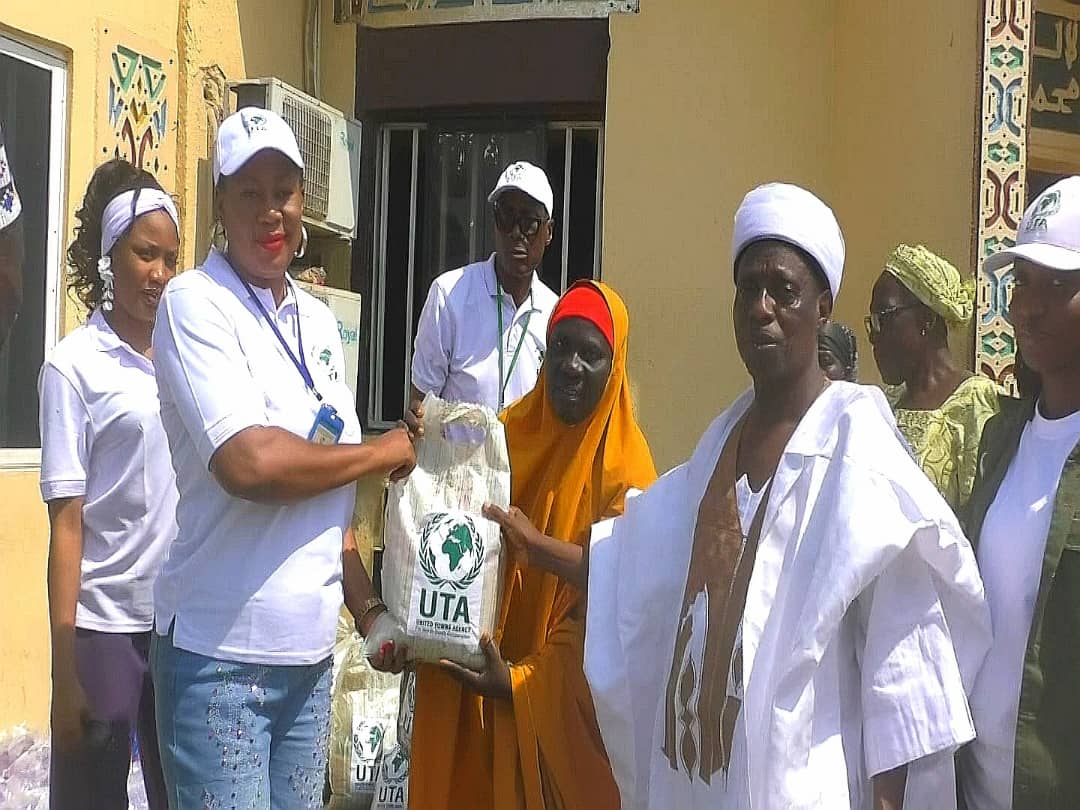 UTA fetes widows, distributes food items to mark end of year