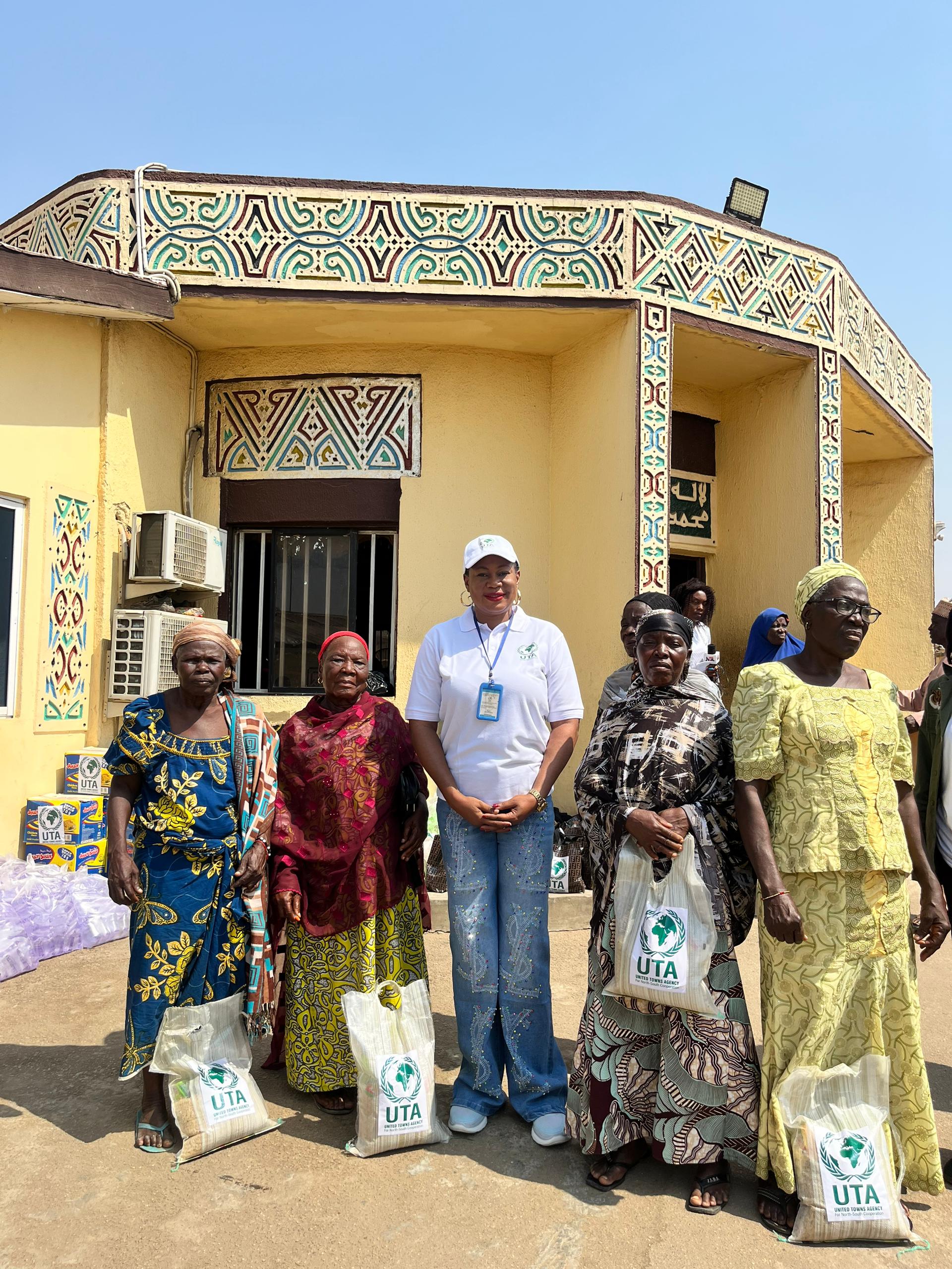 UTA fetes widows, distributes food items to mark end of year
