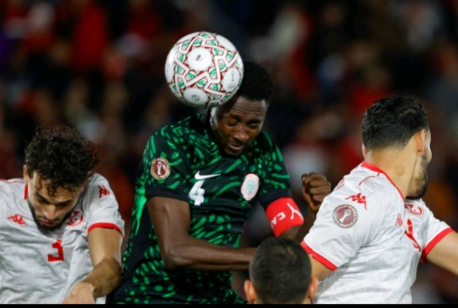 Super Eagles book Round of 16 spot, top Group C after narrow win over Tunisia