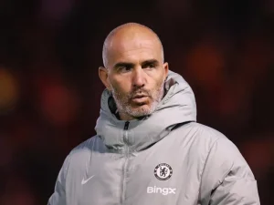 Chelsea manager, Enzo Maresca