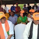 Chief John Odigie Oyegun and Mr. Festus Igbinoba at the unveiling ceremony of the ADC in the South-South