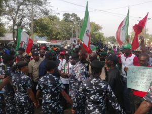 Benue NLC protests insecurity and urges FG to act urgently