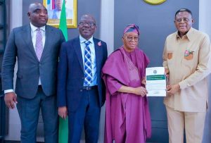FG hands Bakassi Deep Seaport compliance certificate to Governor Otu