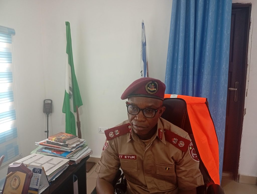 Innocent Etuk, Sector Commander FRSC, Cross River State