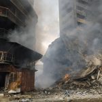 Sanwo-Olu calls for calm after fire guts GNI Building on Lagos Island