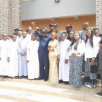 • Metuh with some clergymen and dignitraies after the celebration