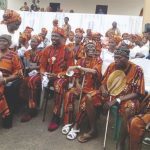 • Residents at the annual get-together