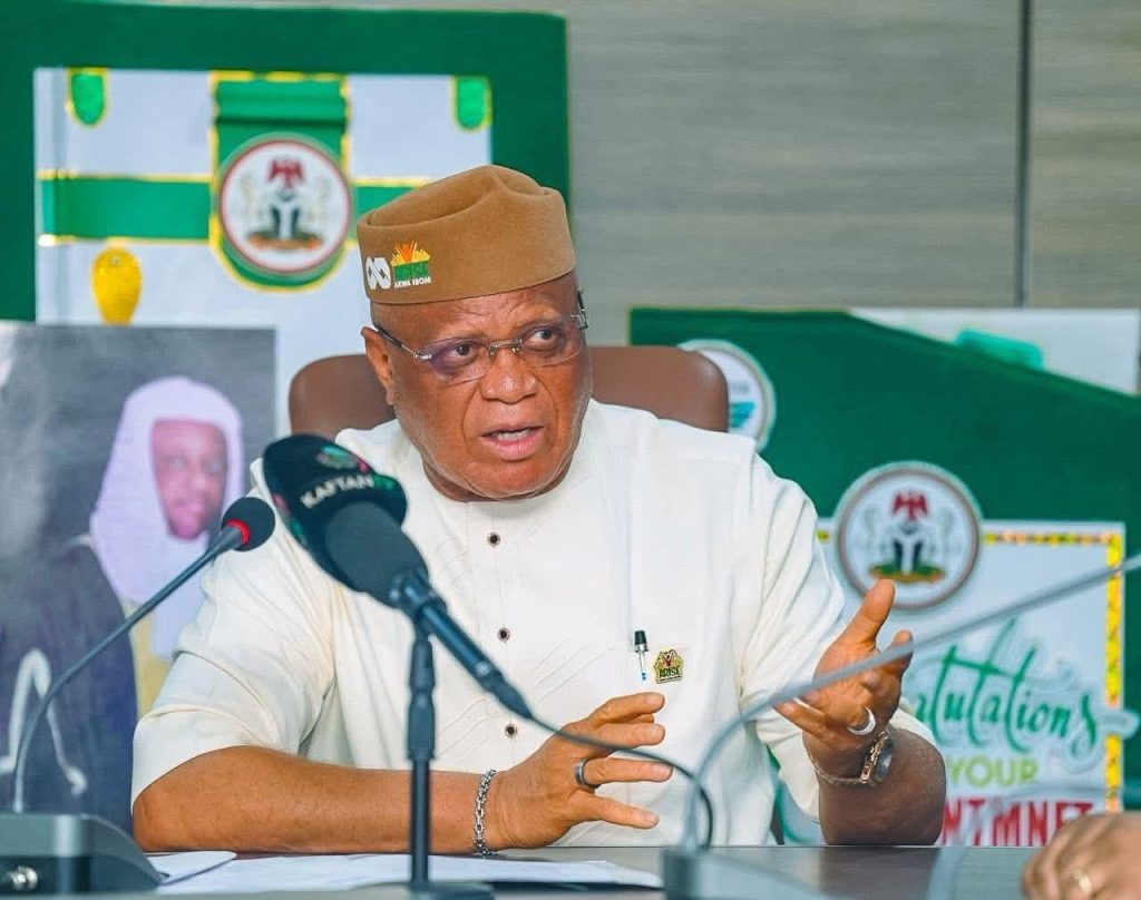 Akwa Ibom State Governor Pastor Umo Eno
