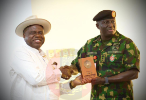 Army chief Shaibu hails Diri’s support, mourns Bayelsa deputy governor