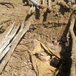 Terrorists mass grave discovered by military
