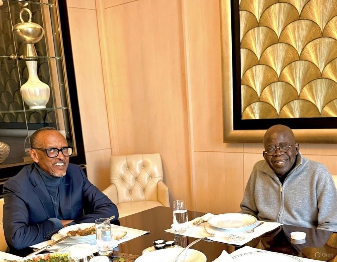 Tinubu and Rwanda president