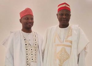Mustapha Kwankwaso and his father