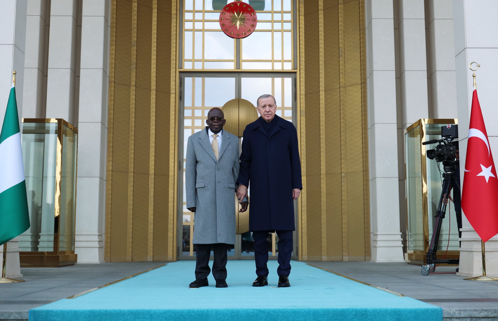 Presidency allays fears over Tinubu’s health after fall on Turkey’s visit