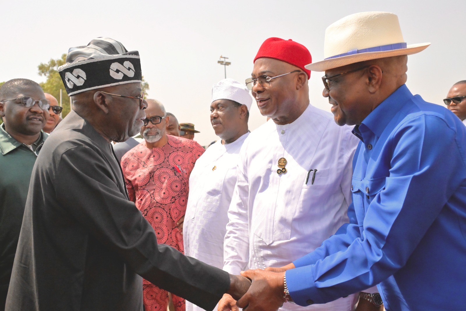 Akume, Uzodinma, Wike, lead dignitaries to see off Tinubu on Türkiye State visit Jan 26, 2026