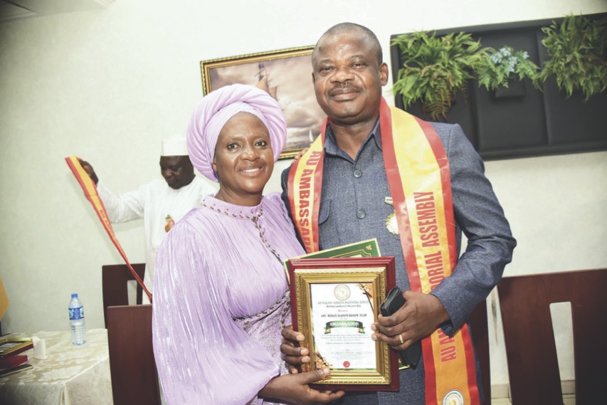 Amb Raheem and his wife