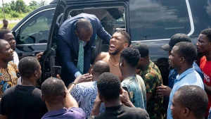 Anthony Joshua accident
