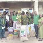 Atjoda Hope Foundation during a visit to Tabitha’s Humanitarian Orphanage Home in Ndai, Plateau state