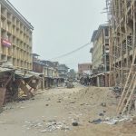 Closed shops in Onitsha Main Market