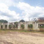 Dilapidated classroom block in the school