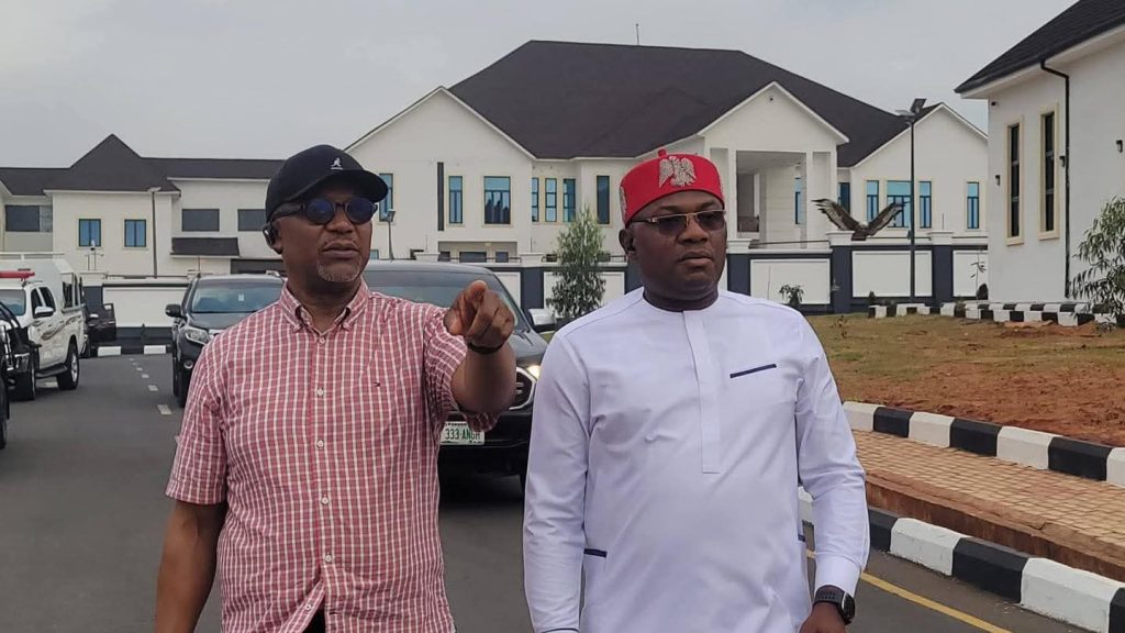 Dr Nkem Okeke and Deputy Chief Of Staff Nwoye