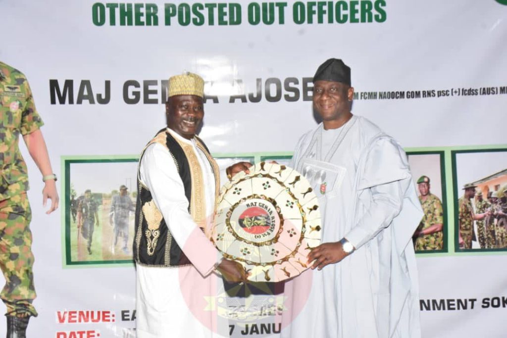 Sokoto govt commends outgoing GOC Ajose for security gains
