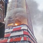 Great Nigeria-Insurance Building-in flames