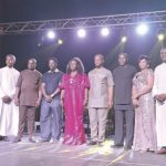 Hon. Ebuka Igwe, Fr. George Adimike, Hon. Uche Okonkwo, Nelson White, Hon. Amaka Obi and other dignitaries at the event