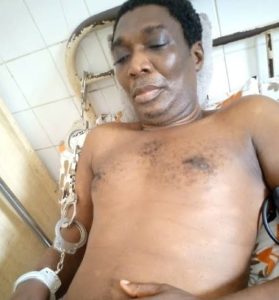 Egbaji chained to hospital bed