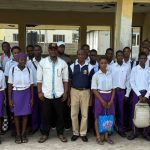 Comedian MC Senibo WAEC scholarship beneficiaries