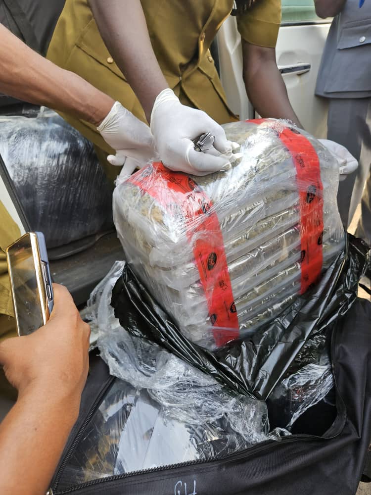 Apapa Customs, NDLEA intercept Canadian loud hidden in 13 bags