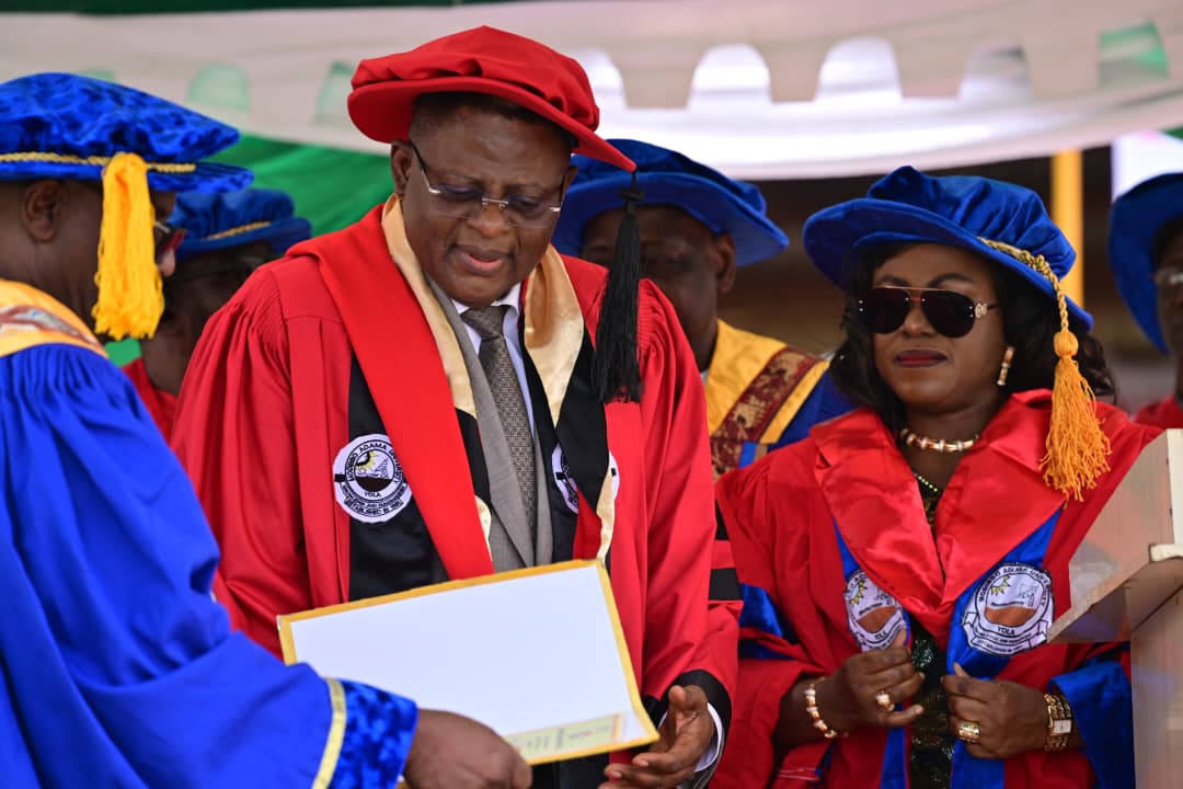 ‎Modibbo Adama University confers honorary doctorate on Gov Otu