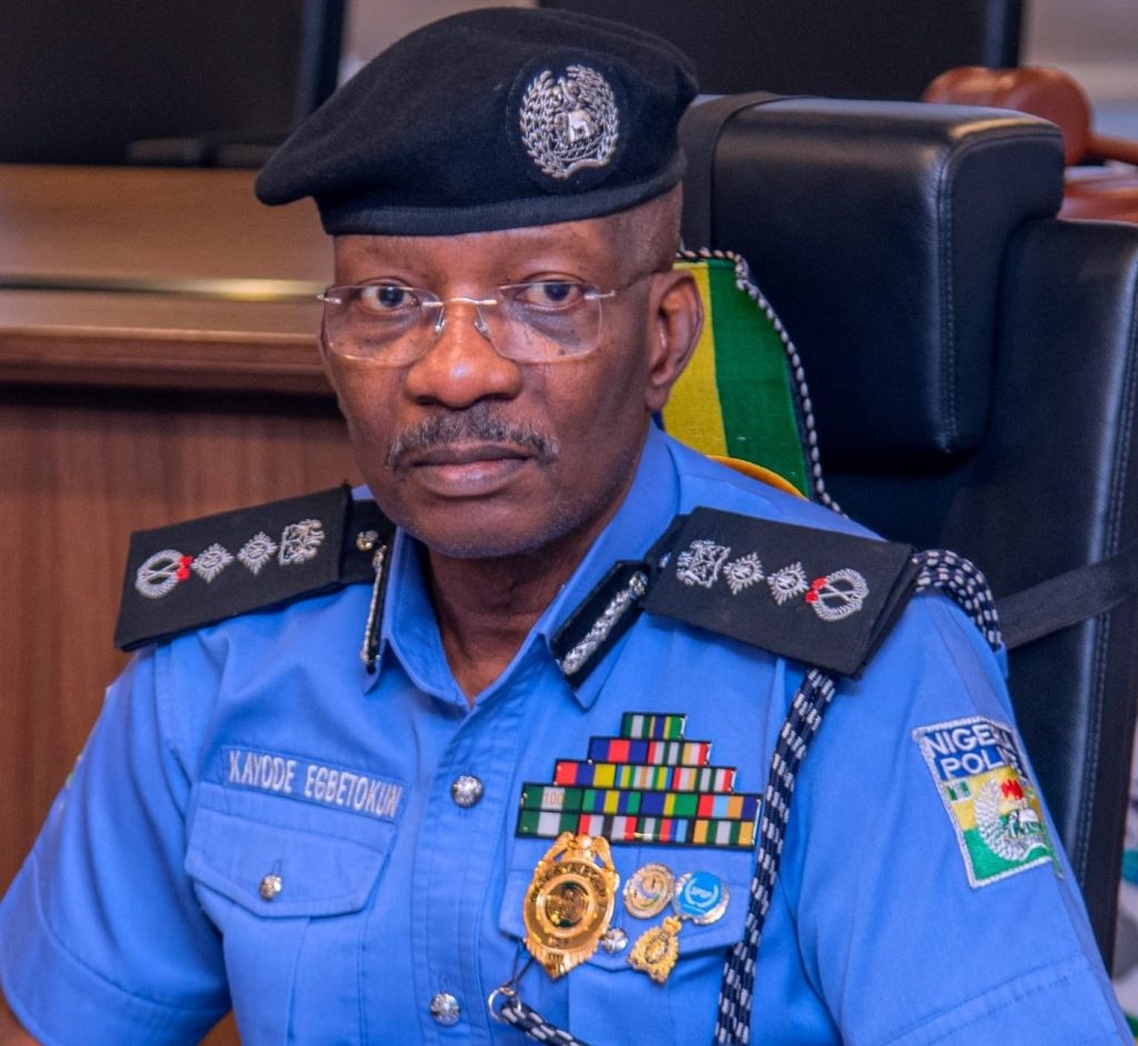 Inspector-General of Police Kayode Egbetokun