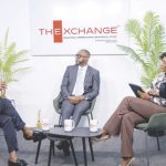 L-R- Fela Durotoye, Femi Soneye, host of The Exchange Podcast (right), and Joycelyn Ella Keche Adah.